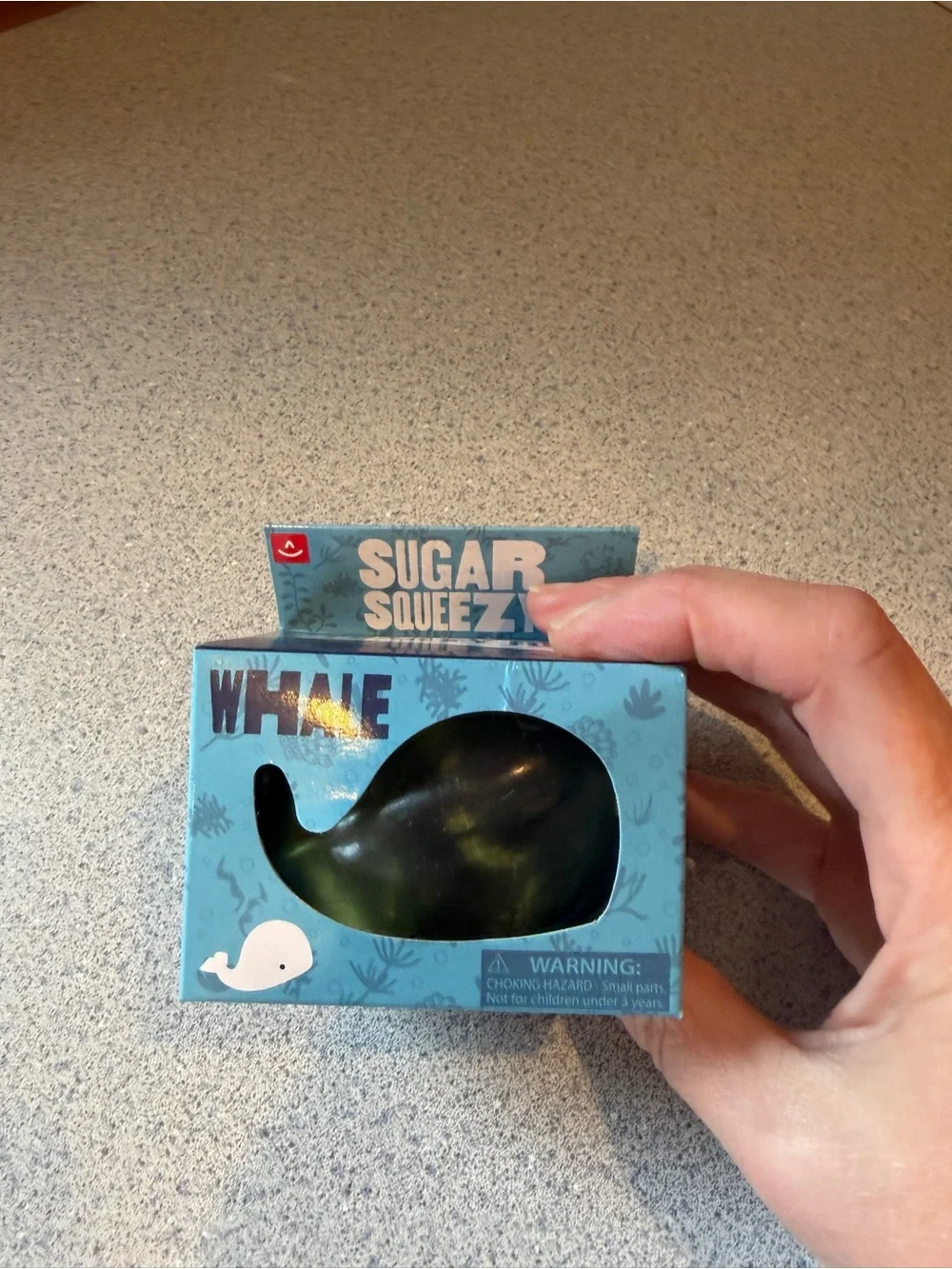 New Squishy Sensory Toy Sugar Sea Fish Green 3+ Squeezy Toy Fidget Squeeze
